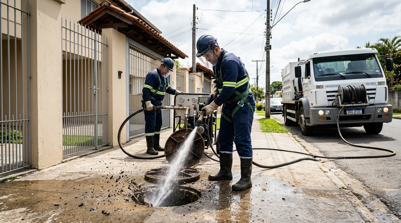 Hidrojateamento perto de mim em São José do Rio Preto-SP